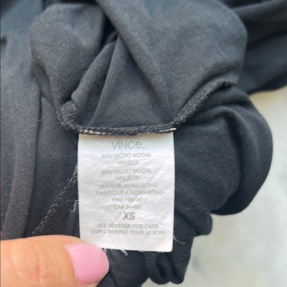 Vince Women's Black Sleeveless Scoop Neck Top | XS - Picture 5 of 5